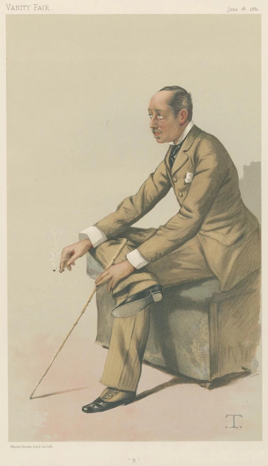 Théobald Chartran-37-Politici - Vanity Fair - Il marchese di Blandford - Yale Centre for British Art